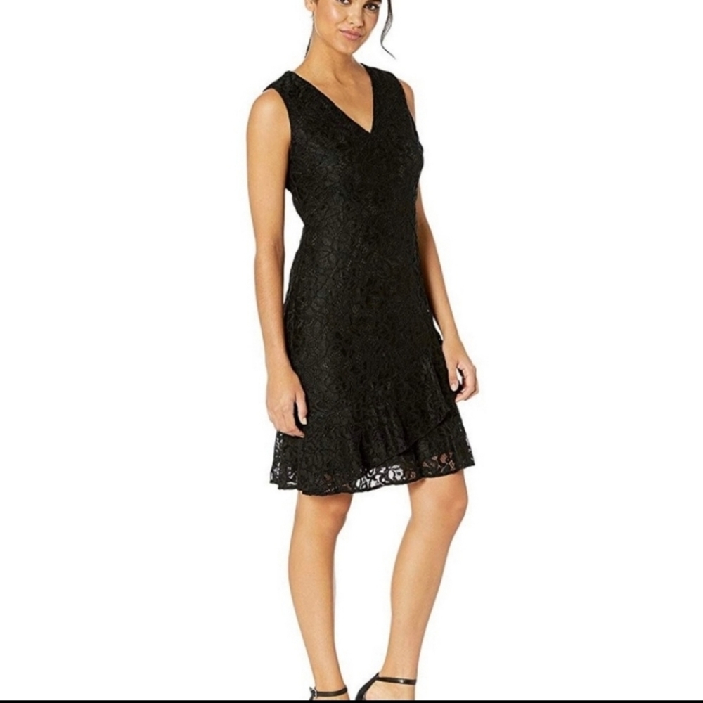 SAM EDELMAN LACE BLACK DRESS